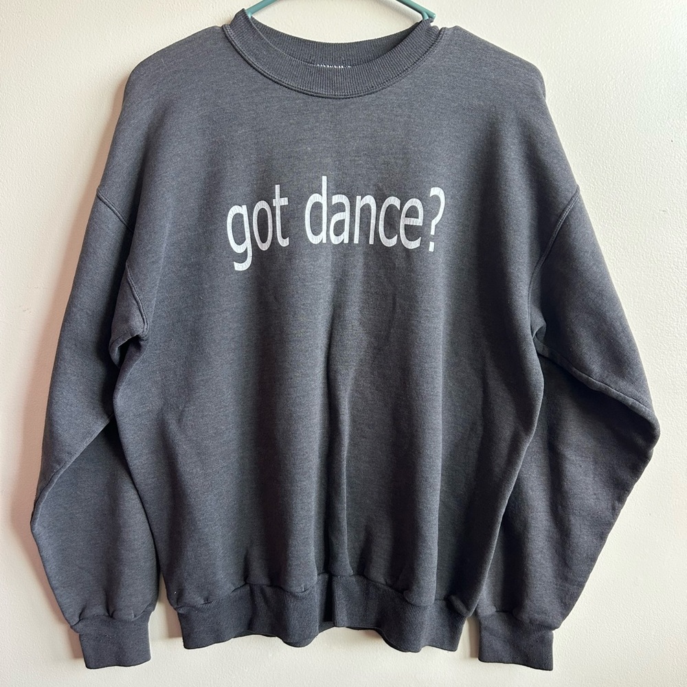 Vintage Dance expo Competition Got Dance Black Sweatshirt M